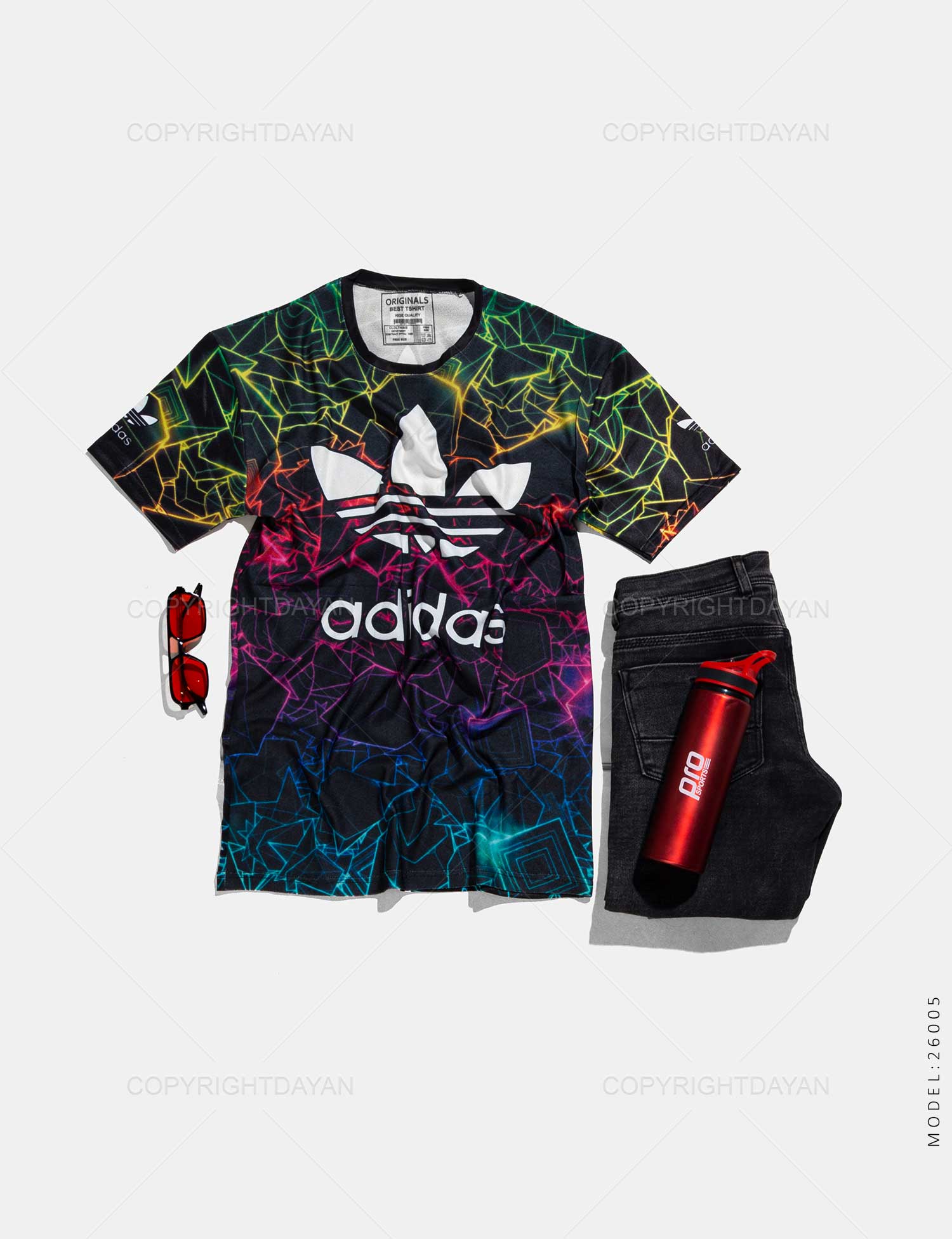 تیشرت مردانه Adidas مدل 26005