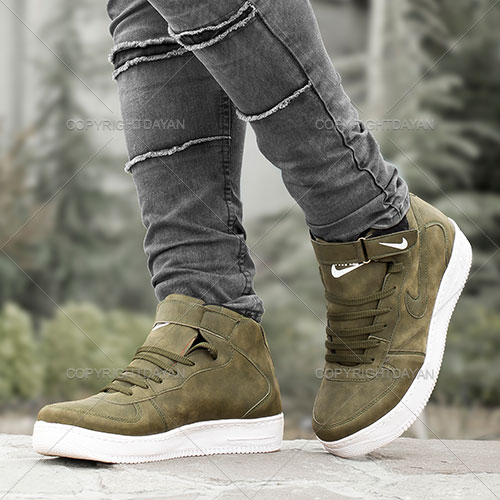 نیم بوت مردانه Nike مدل Belmira (سبز)