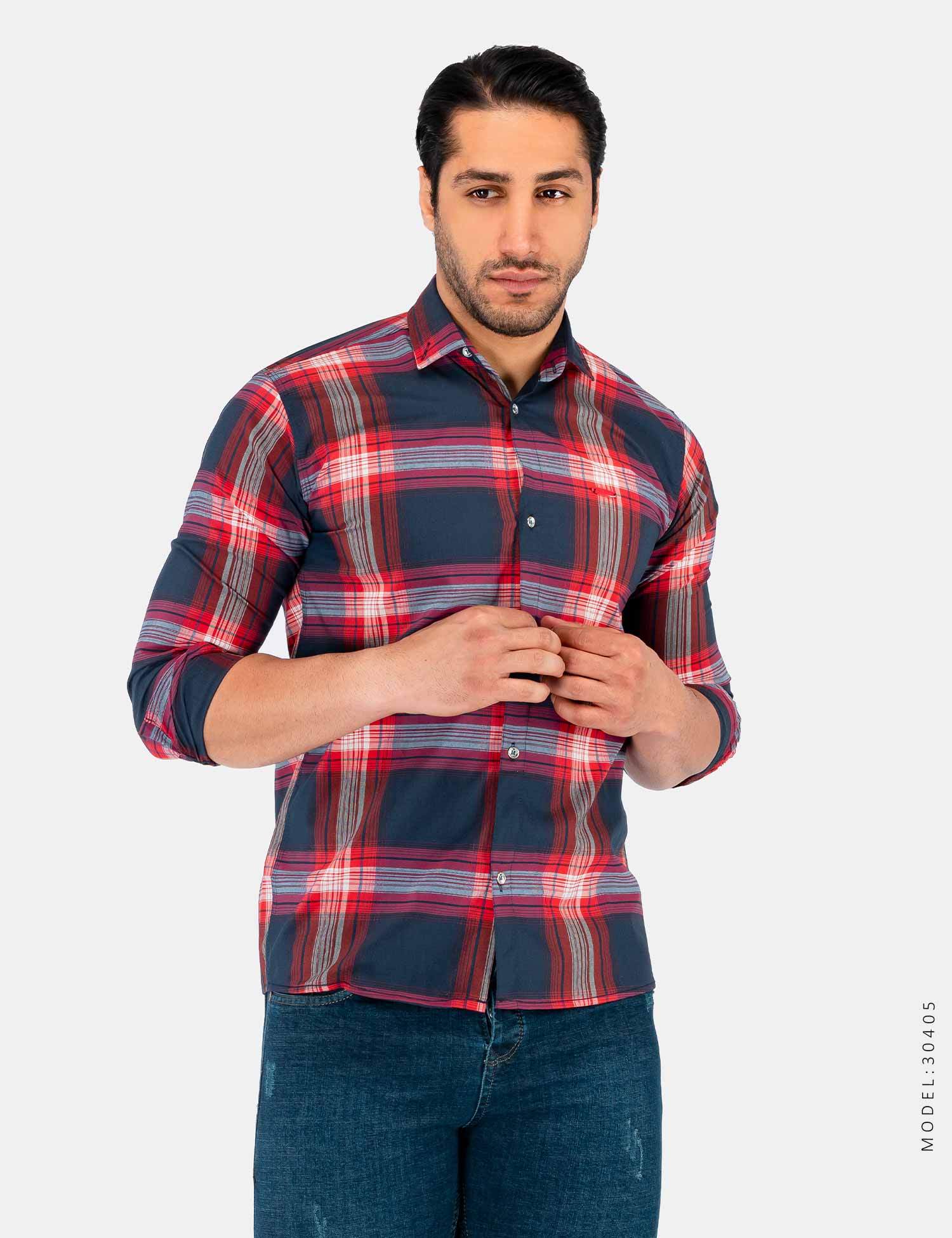 پیراهن مردانه Fashion مدل 30405