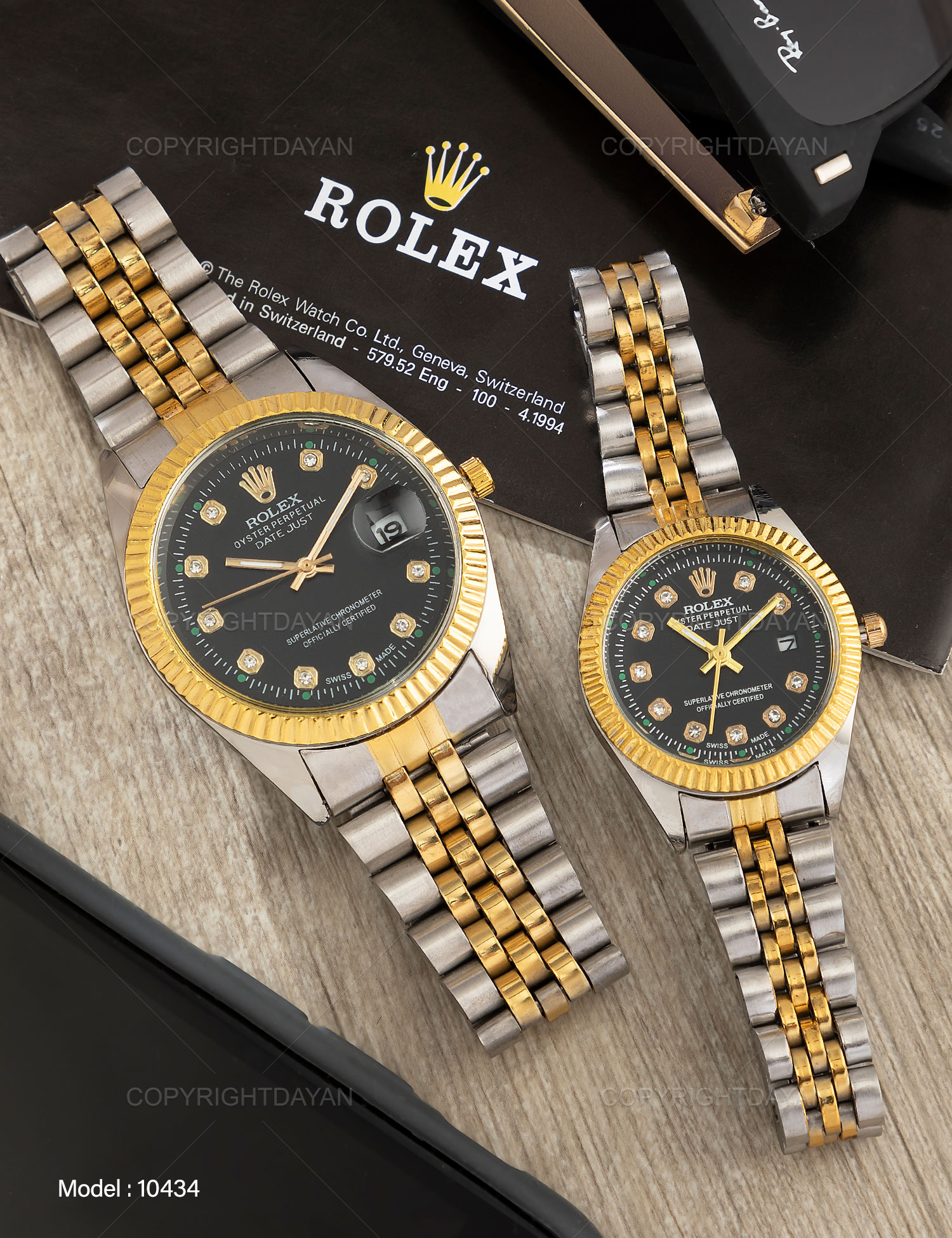 ست ساعت مچی Rolex مدل 10434
