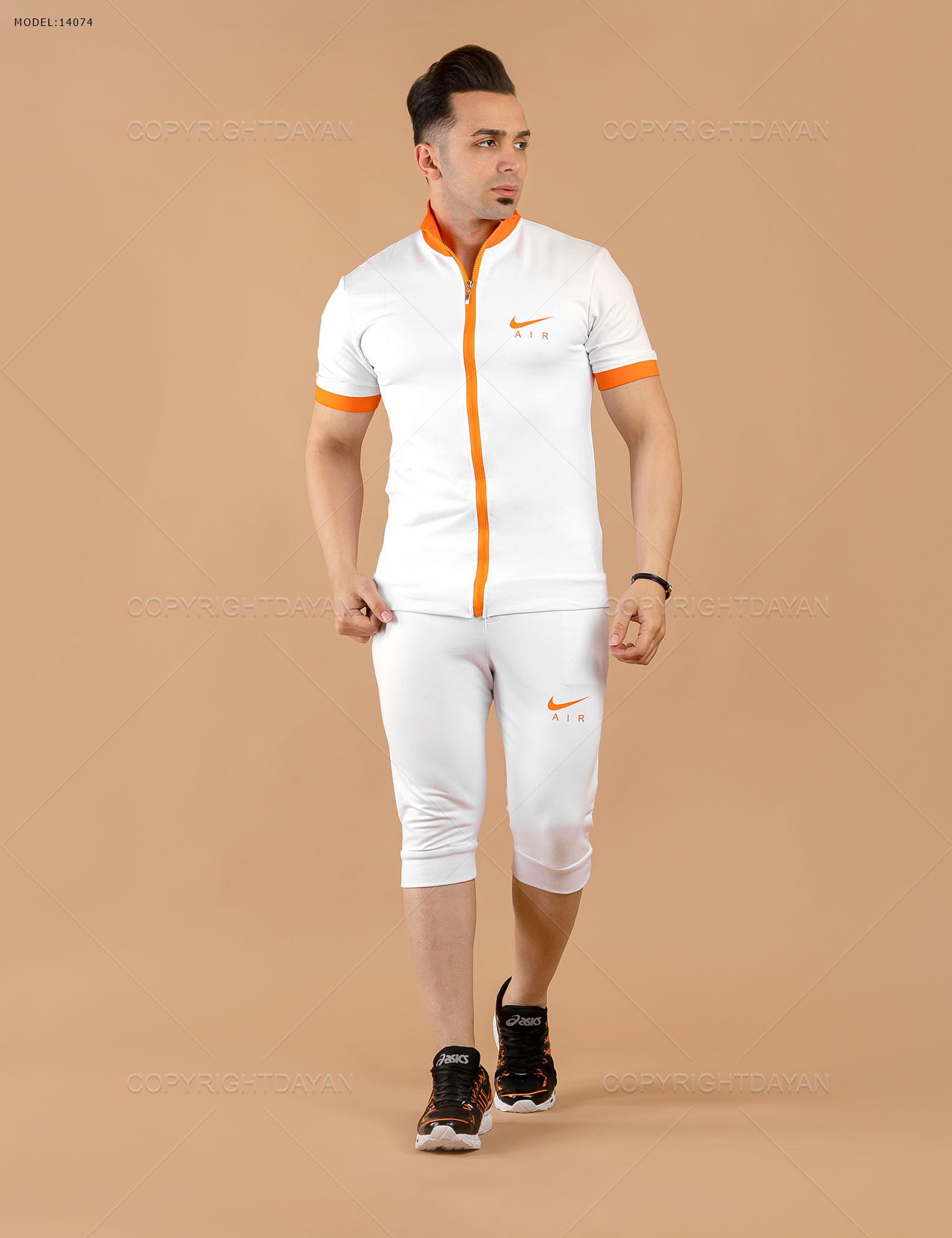 ست سویشرت شلوارک مردانه Nike مدل 14074
