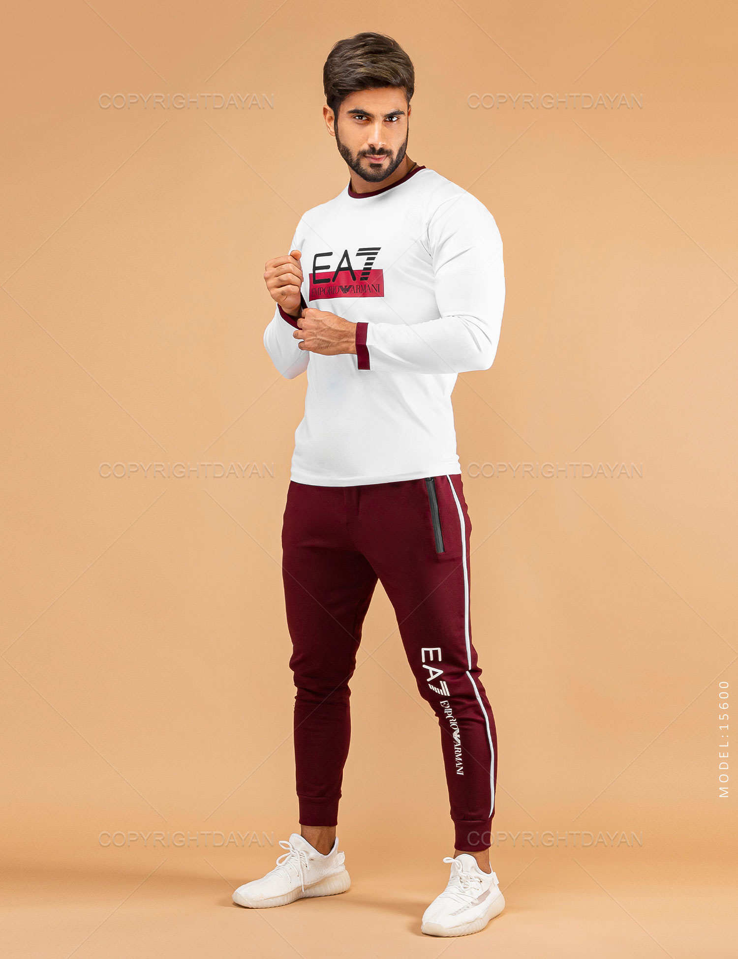 ست بلوز شلوار مردانه EA 7 مدل 15600