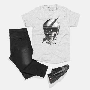 تیشرت مردانه طرحدار Philipp Plein مدل 29319
