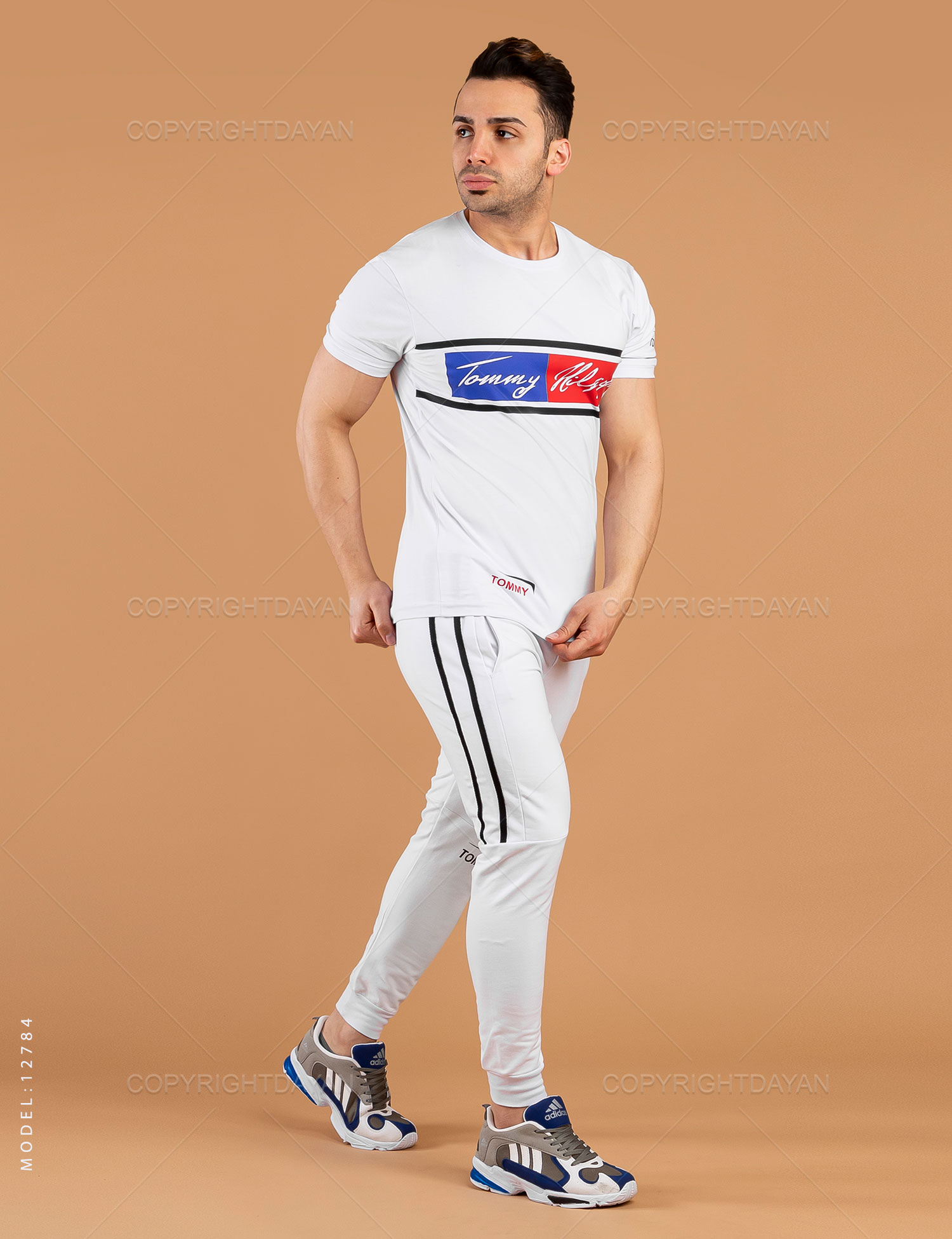 ست تیشرت شلوار مردانه Tommy مدل 12784