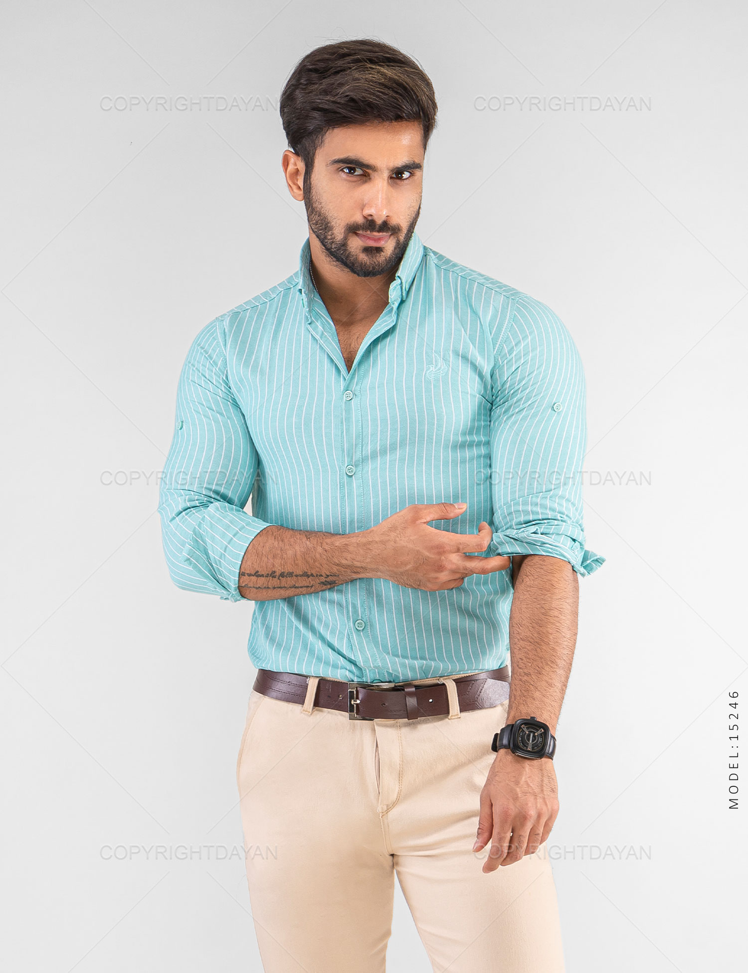 پیراهن مردانه Marlon مدل 15246