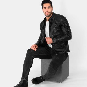 کاپشن چرمی Benson مدل 22416