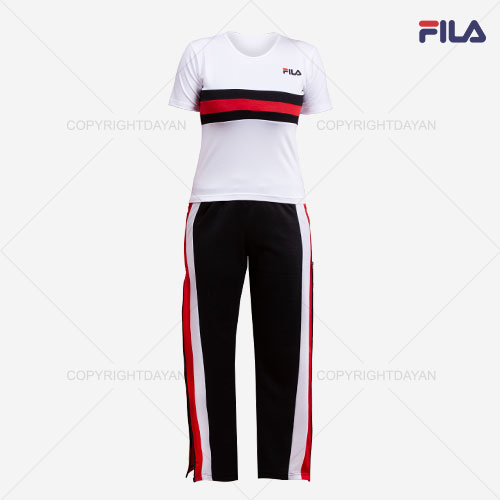 ست تیشرت شلوار زنانه Fila مدل D 1126