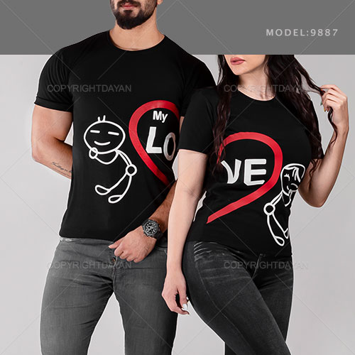 ست دو نفره تیشرت Emery مدل C 9887