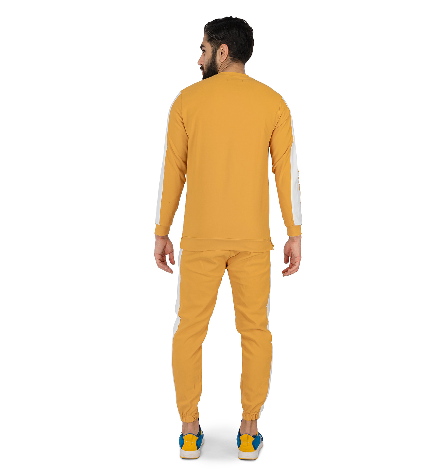 ست بلوز شلوار مردانه آستین بلند ساده یقه گرد مدل 41756
