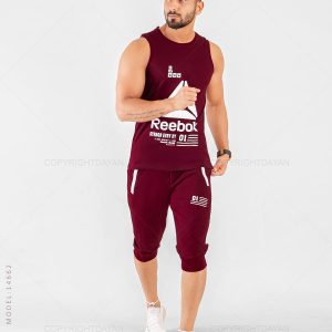 ست رکابی شلوارک مردانه Reebok مدل 14662