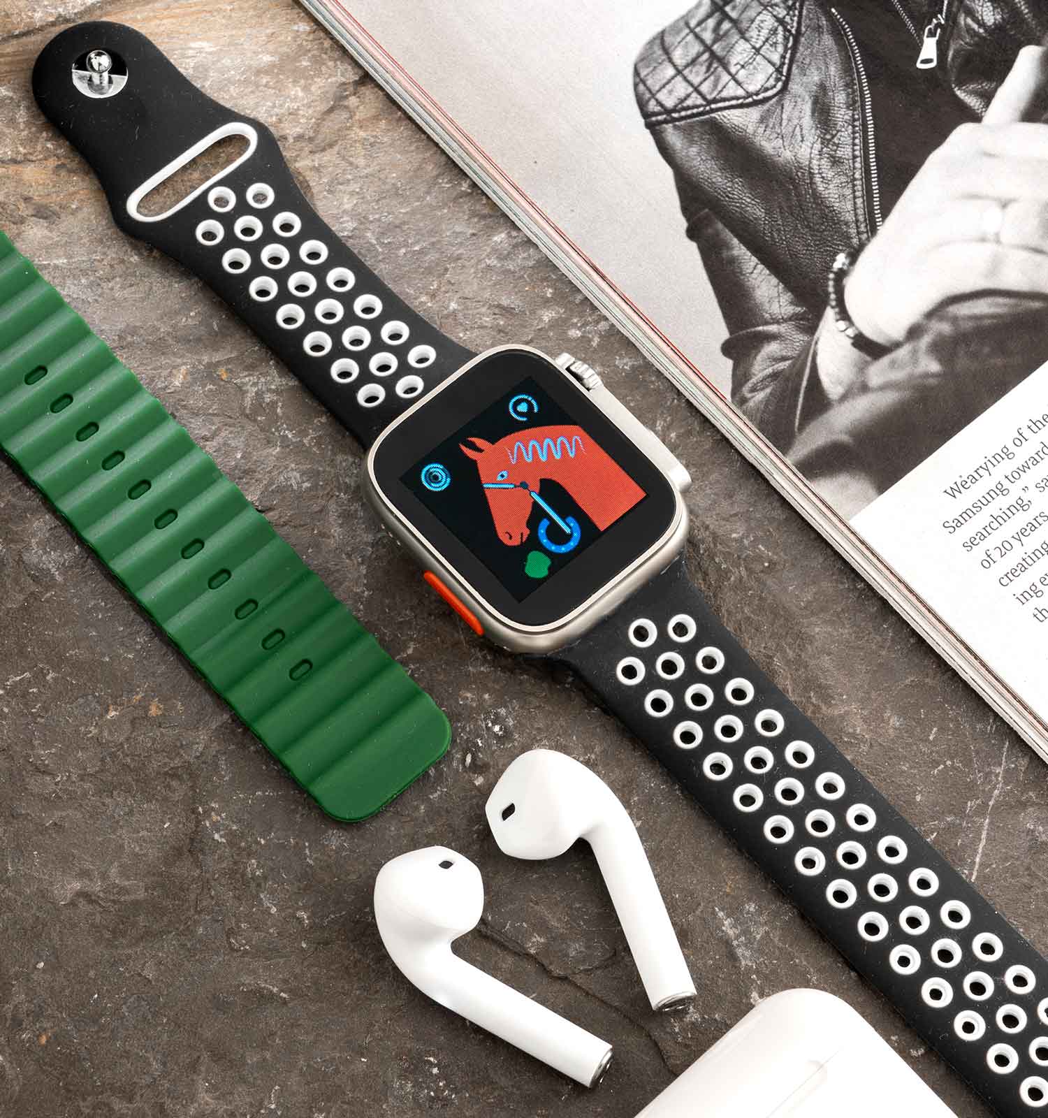 ساعت هوشمند T 55 Ultra Max مدل 43308