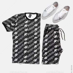 ست تیشرت شلوارک مردانه Adidas مدل 30254