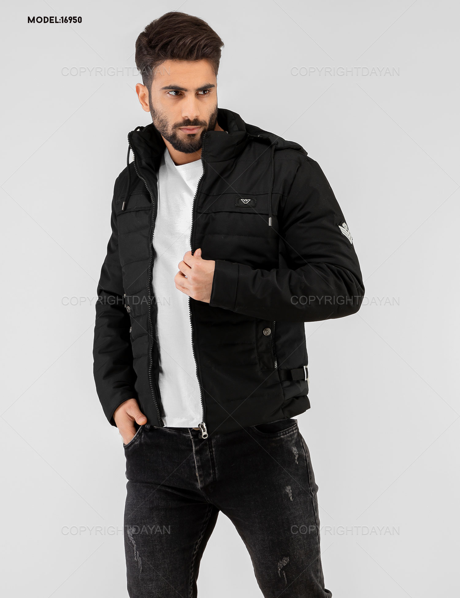 کاپشن مردانه Giorgio Armani مدل 16950