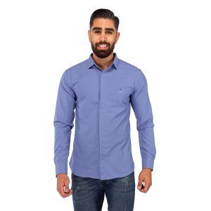 پیراهن مردانه آستین بلند ساده Rayan مدل 39684
