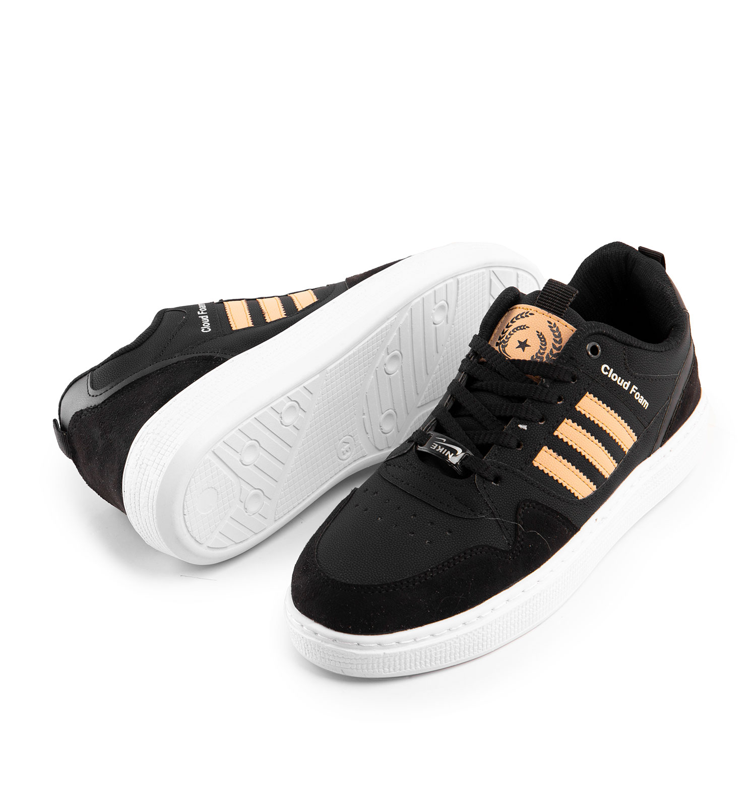 کفش اسپرت Adidas مردانه مشکی بندی مدل 43319