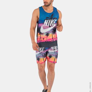 ست رکابی شلوارک مردانه Nike مدل 29535
