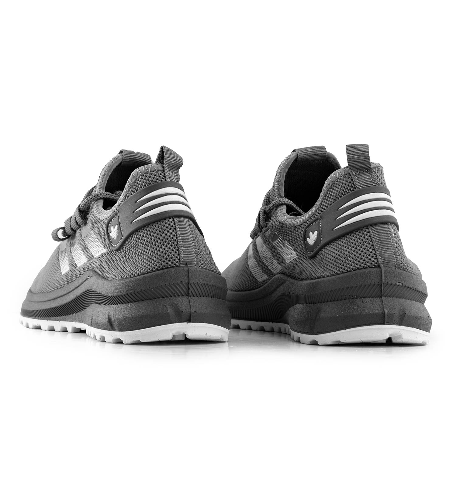 کفش اسپرت Adidas مردانه طوسی بندی مدل 42542