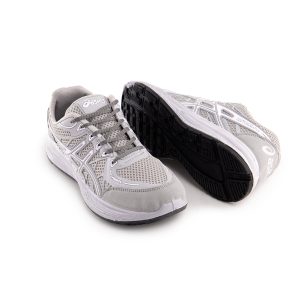 کفش اسپرت Asics مردانه طوسی بندی مدل 43089