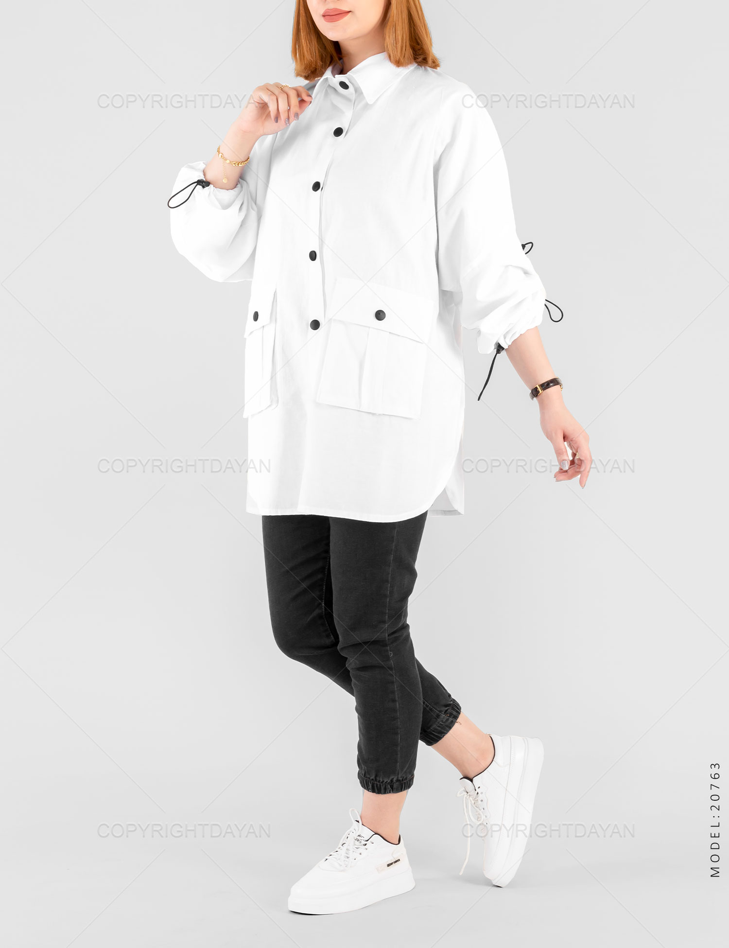 مانتو زنانه Nela مدل 20763