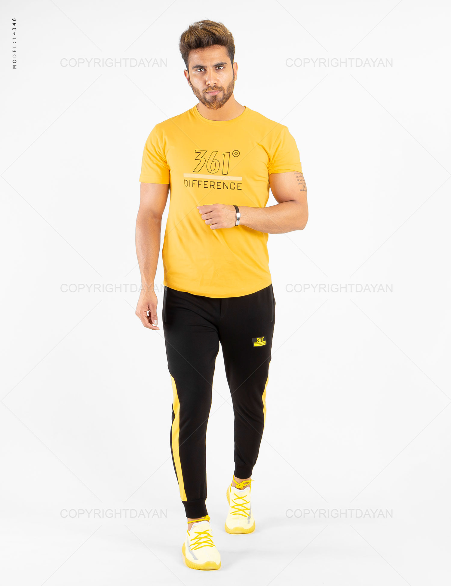 ست تیشرت شلوار مردانه 361 درجه مدل 14346