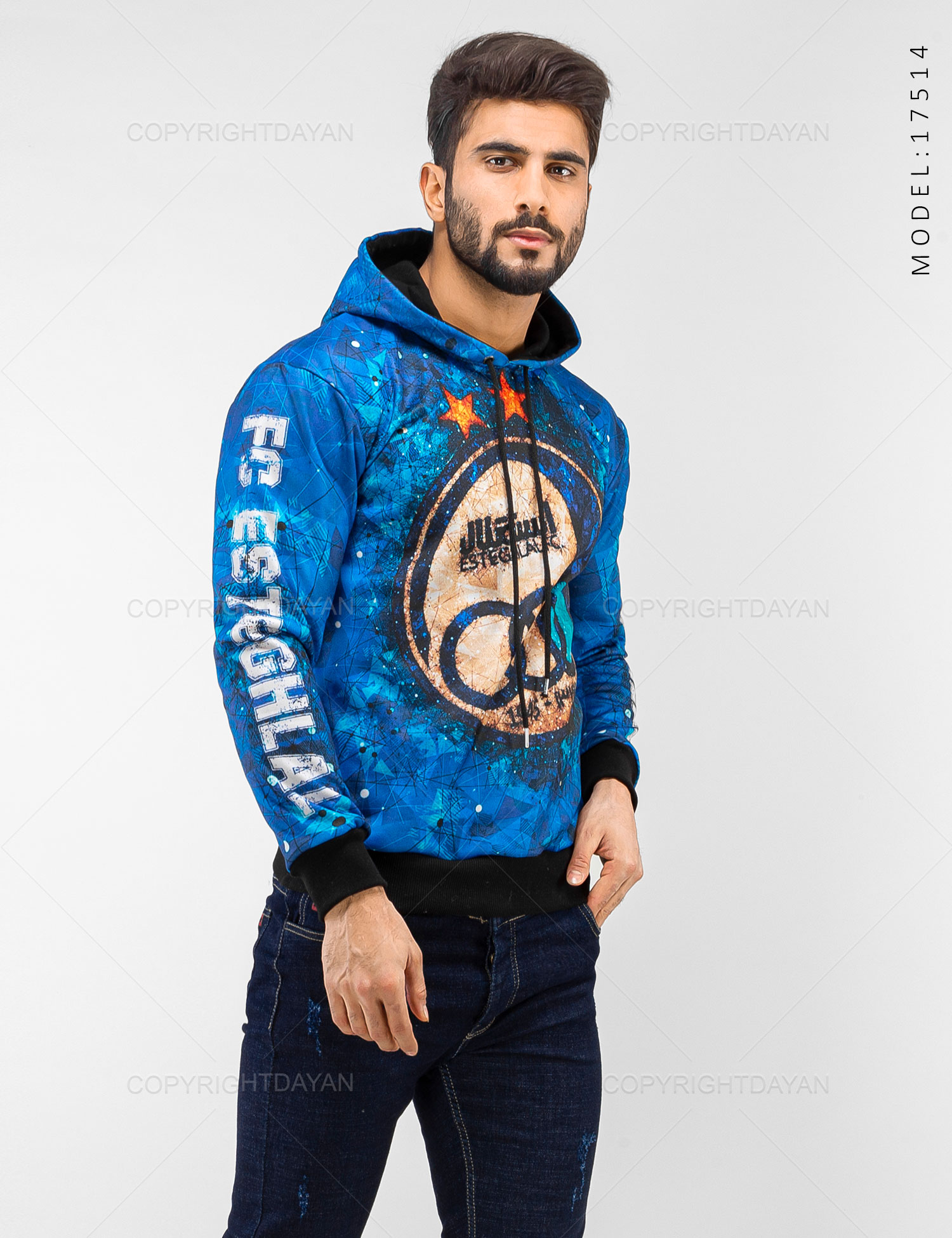 سویشرت مردانه Esteghlal مدل 17514