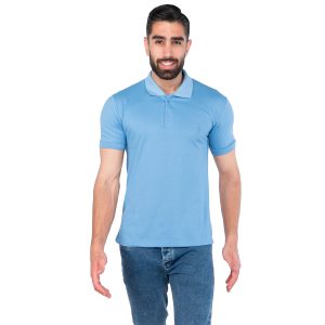تیشرت Polo مردانه یقه دار ساده مدل 44620