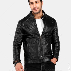 کاپشن چرم مردانه Imaz مدل 22723