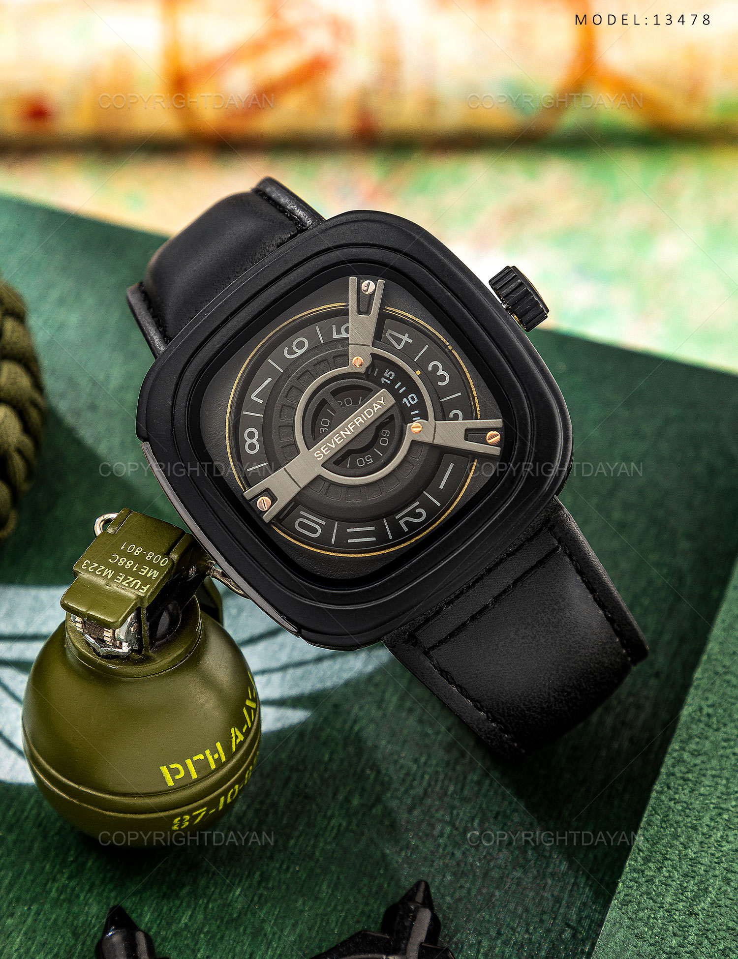 ساعت مچی مردانه Sevenfriday مدل 13478