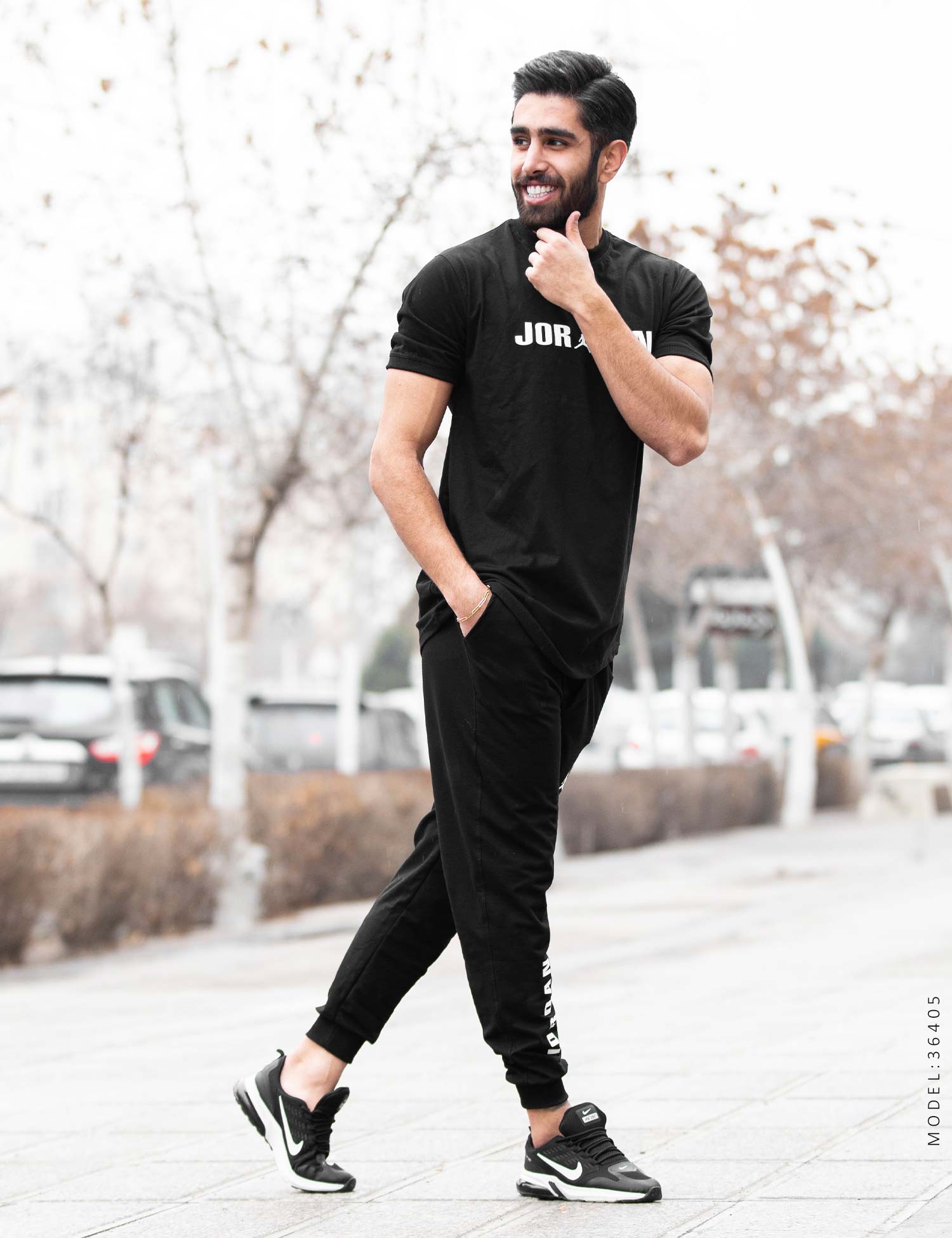 ست تیشرت شلوار مردانه Jordan مدل 36405