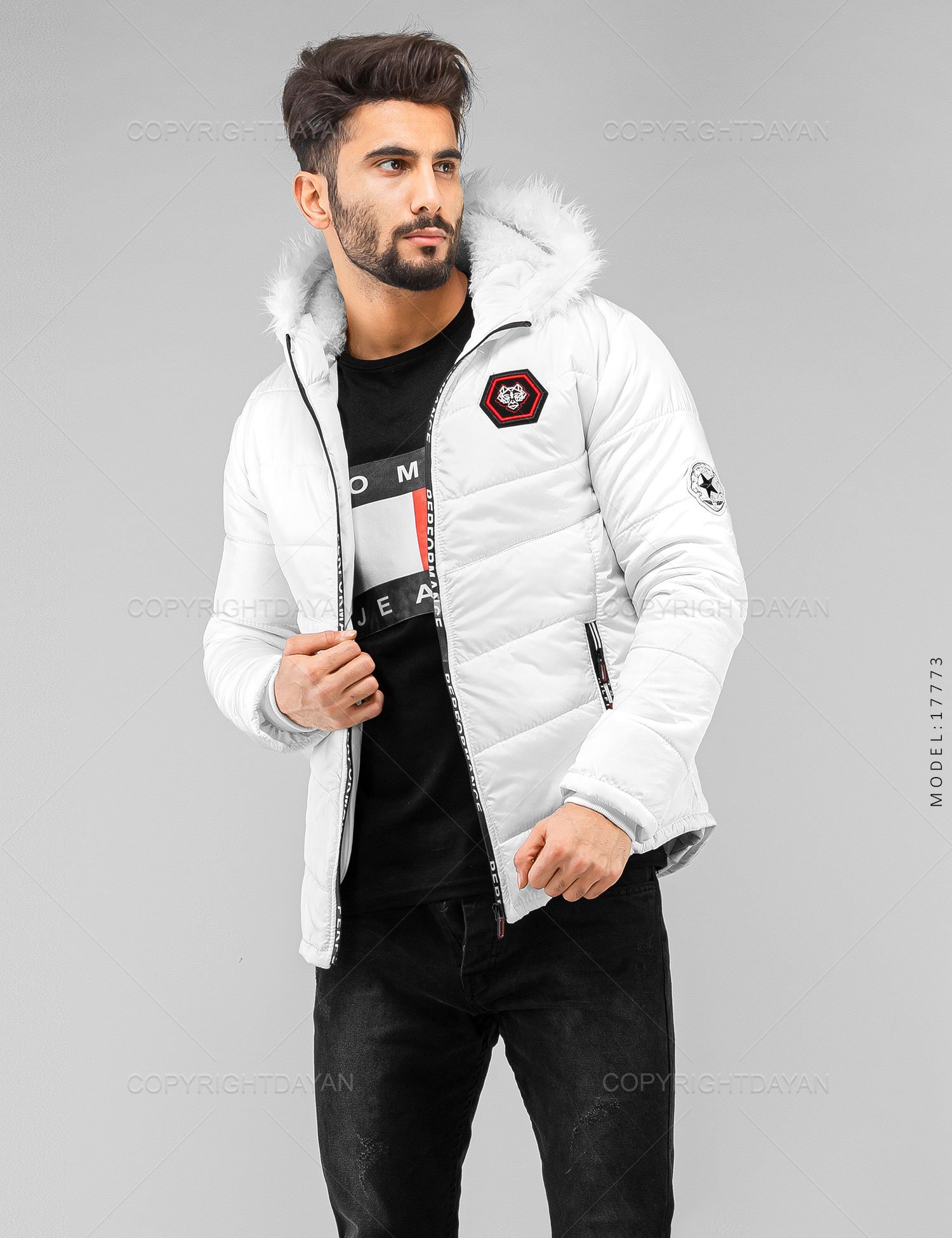 کاپشن مردانه Tommy مدل 17773