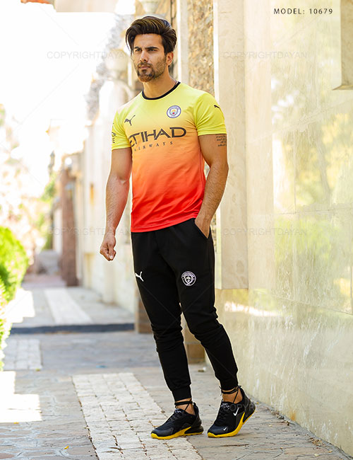 ست تیشرت شلوار مردانه Manchester City مدل 10679