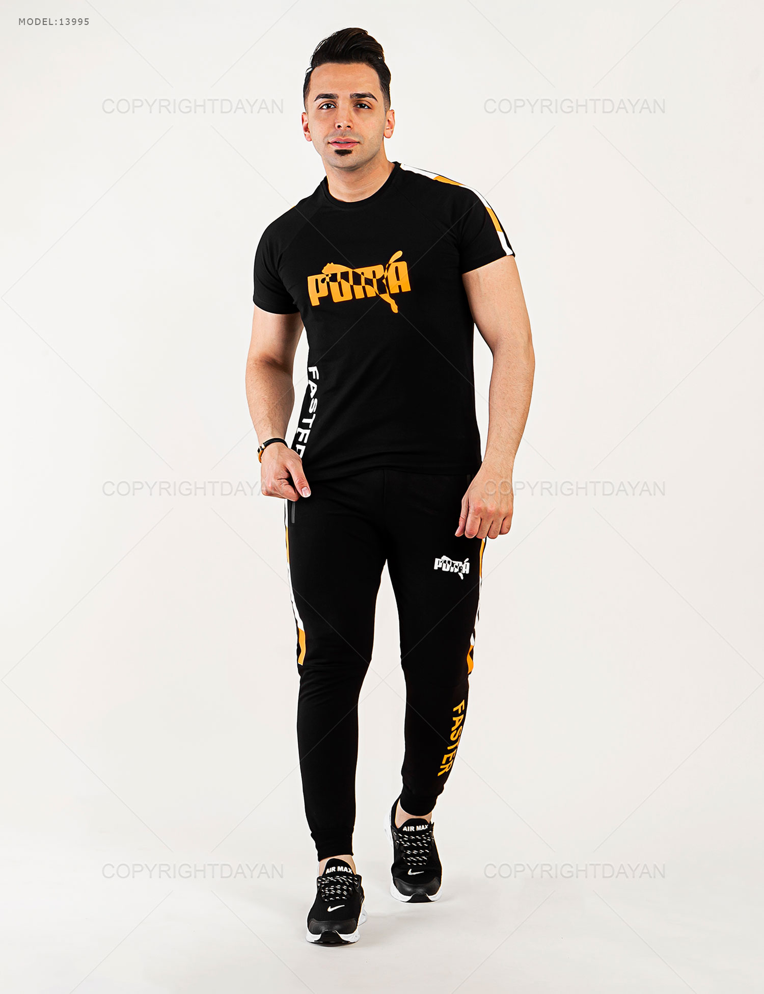 ست تیشرت شلوار مردانه Puma مدل 13995