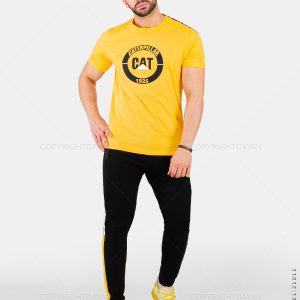 ست تیشرت شلوار مردانه Cat مدل 21011