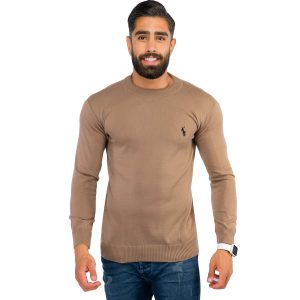 بافت مردانه ساده یقه گرد Polo مدل 38590