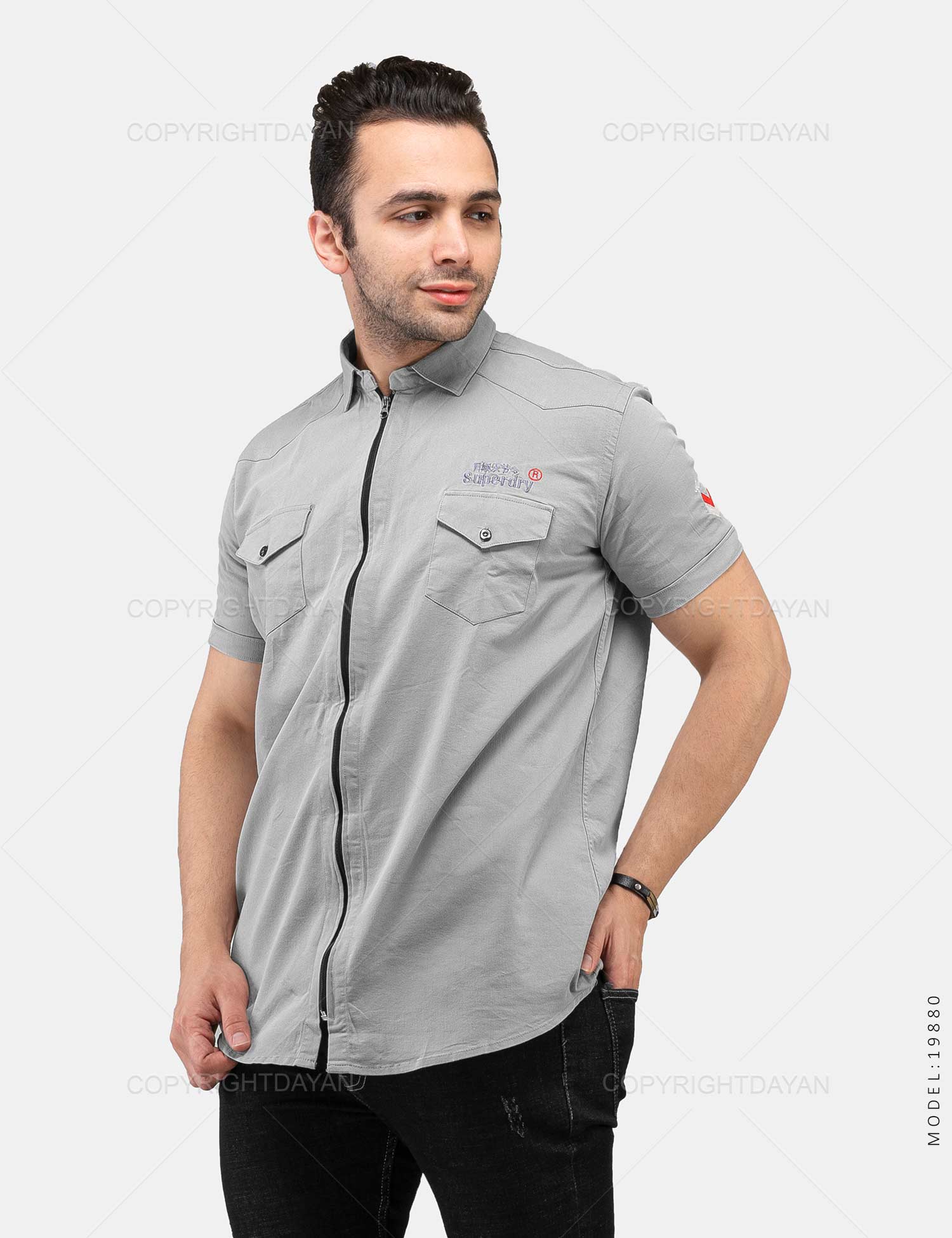 پیراهن مردانه Superdry مدل 19880
