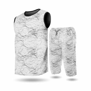 ست رکابی شلوارک مردانه Alma مدل 38357