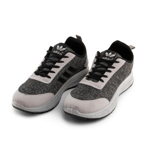کفش اسپرت Adidas مردانه طوسی بندی مدل 43078