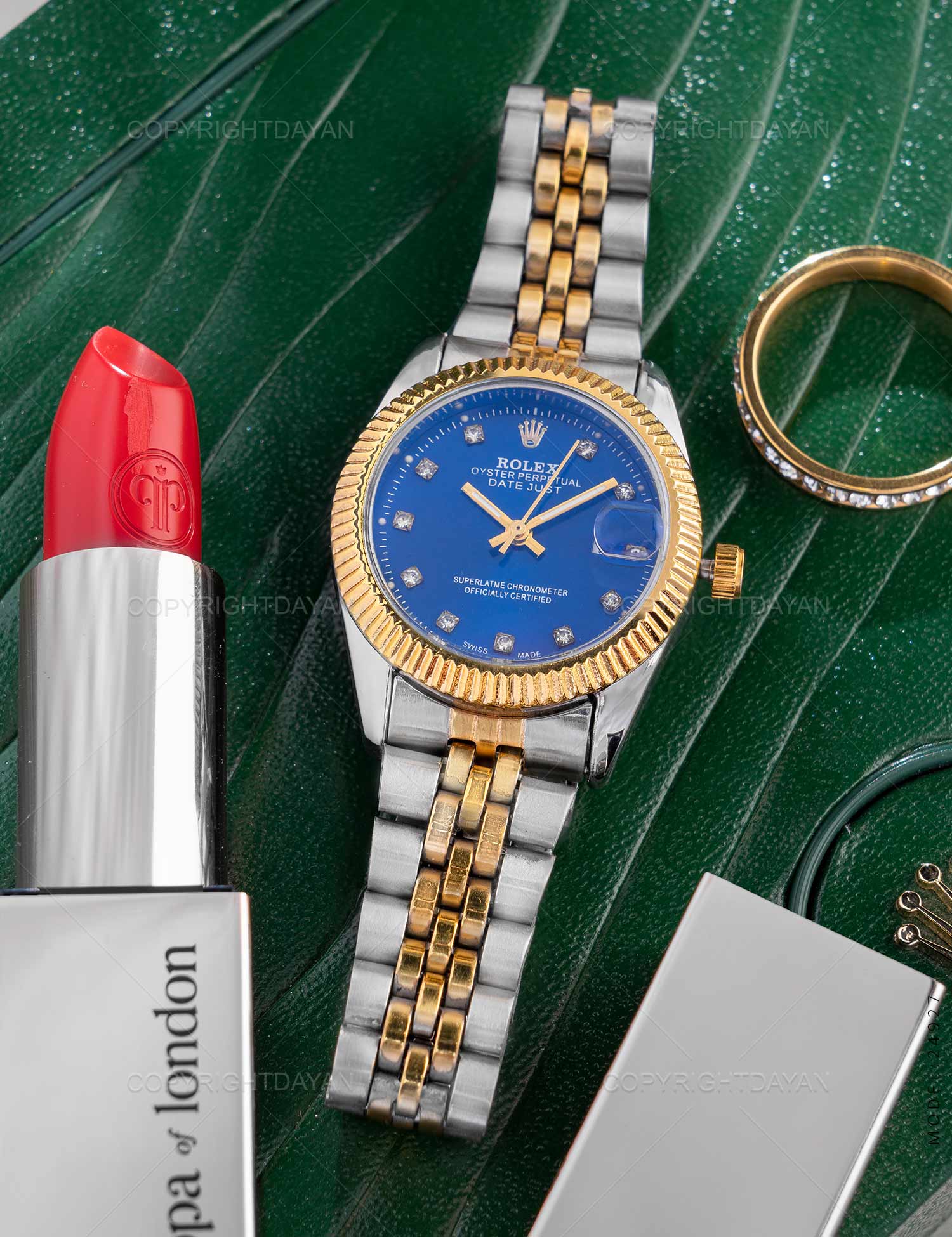ساعت مچی عقربه ای زنانه Rolex مدل 24927