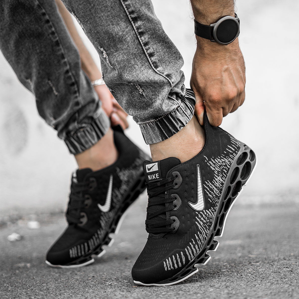 کفش ورزشی Nike مردانه مشکی مدل Aylan