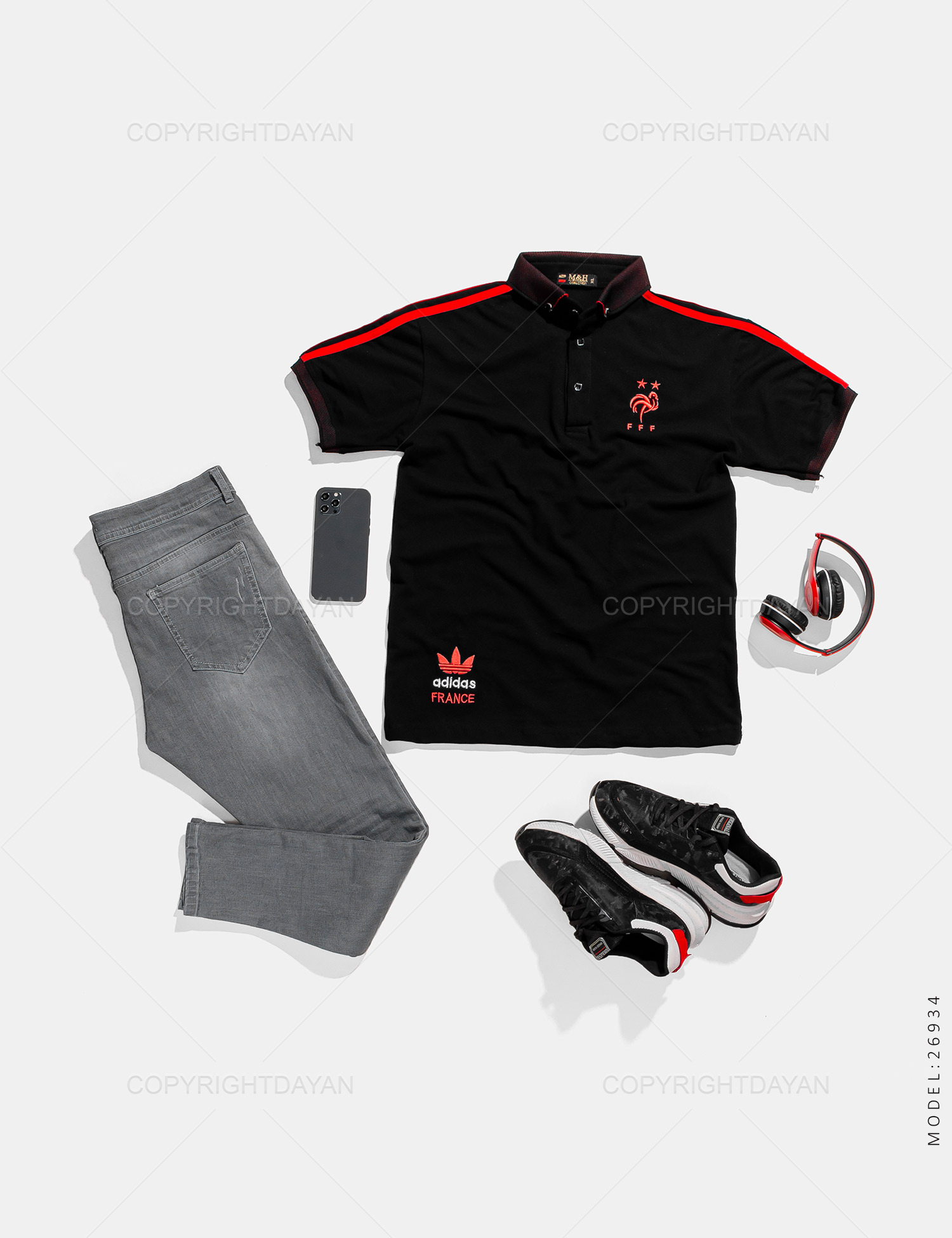 پولوشرت مردانه Adidas مدل 26934