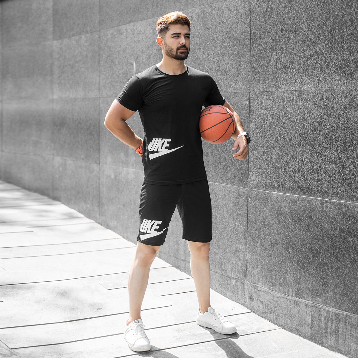 ست تیشرت شلوارک Nike مردانه مدل Darby