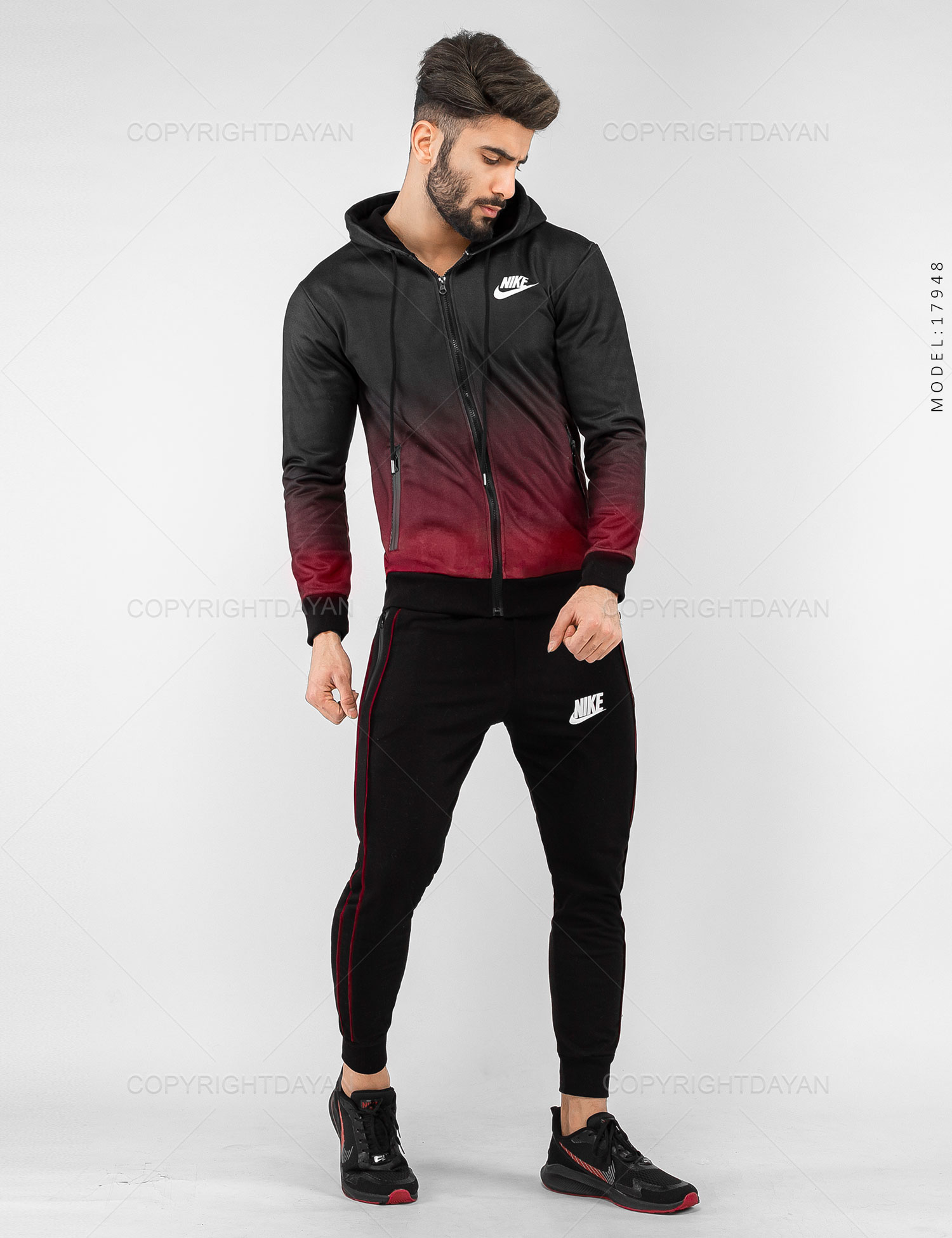 ست سویشرت شلوار مردانه Nike مدل 17948