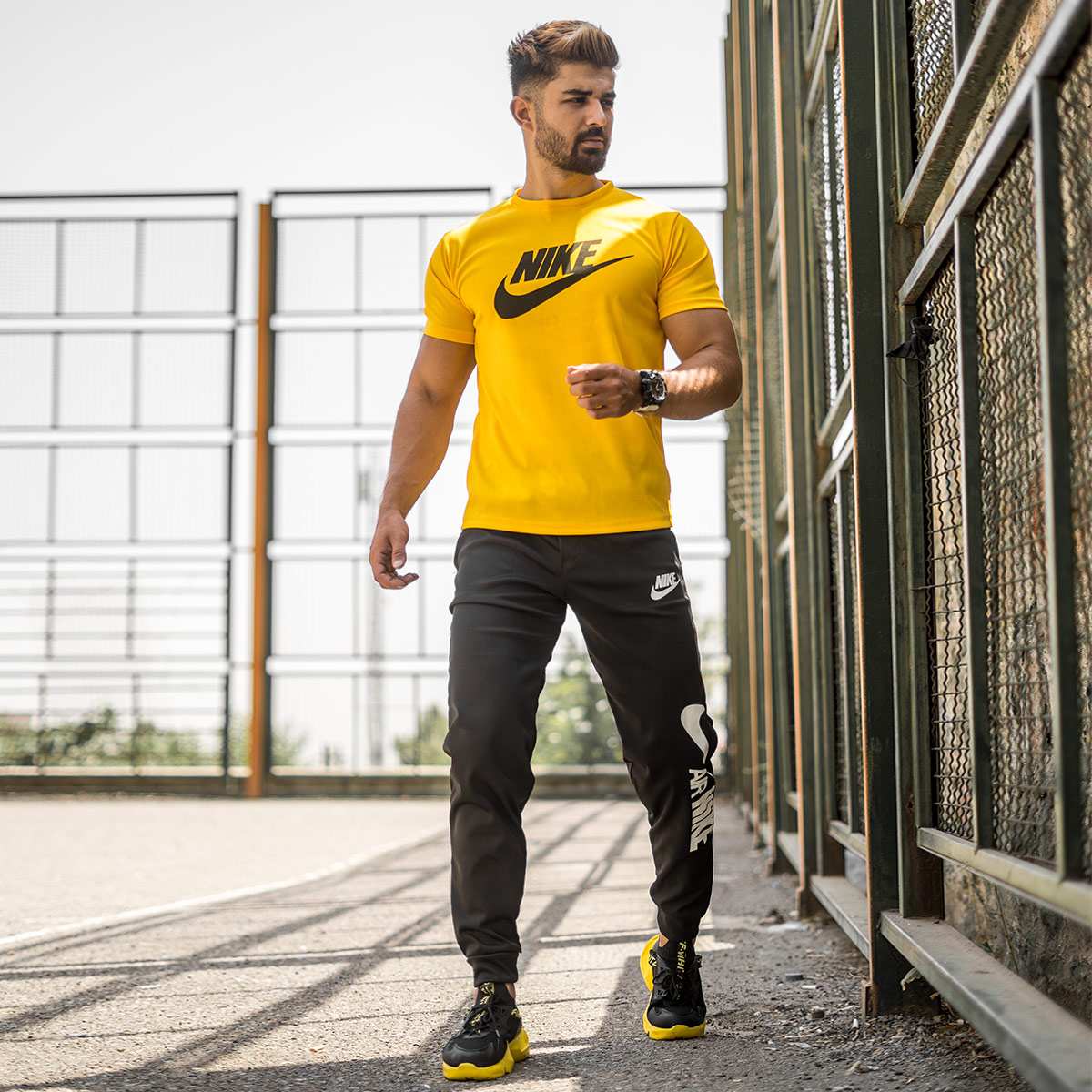 ست تیشرت شلوار Nike مردانه مدل Bomer
