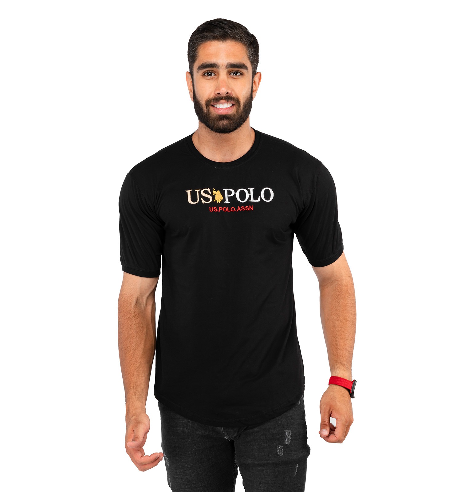 تیشرت مردانه یقه گرد Polo مدل 38373