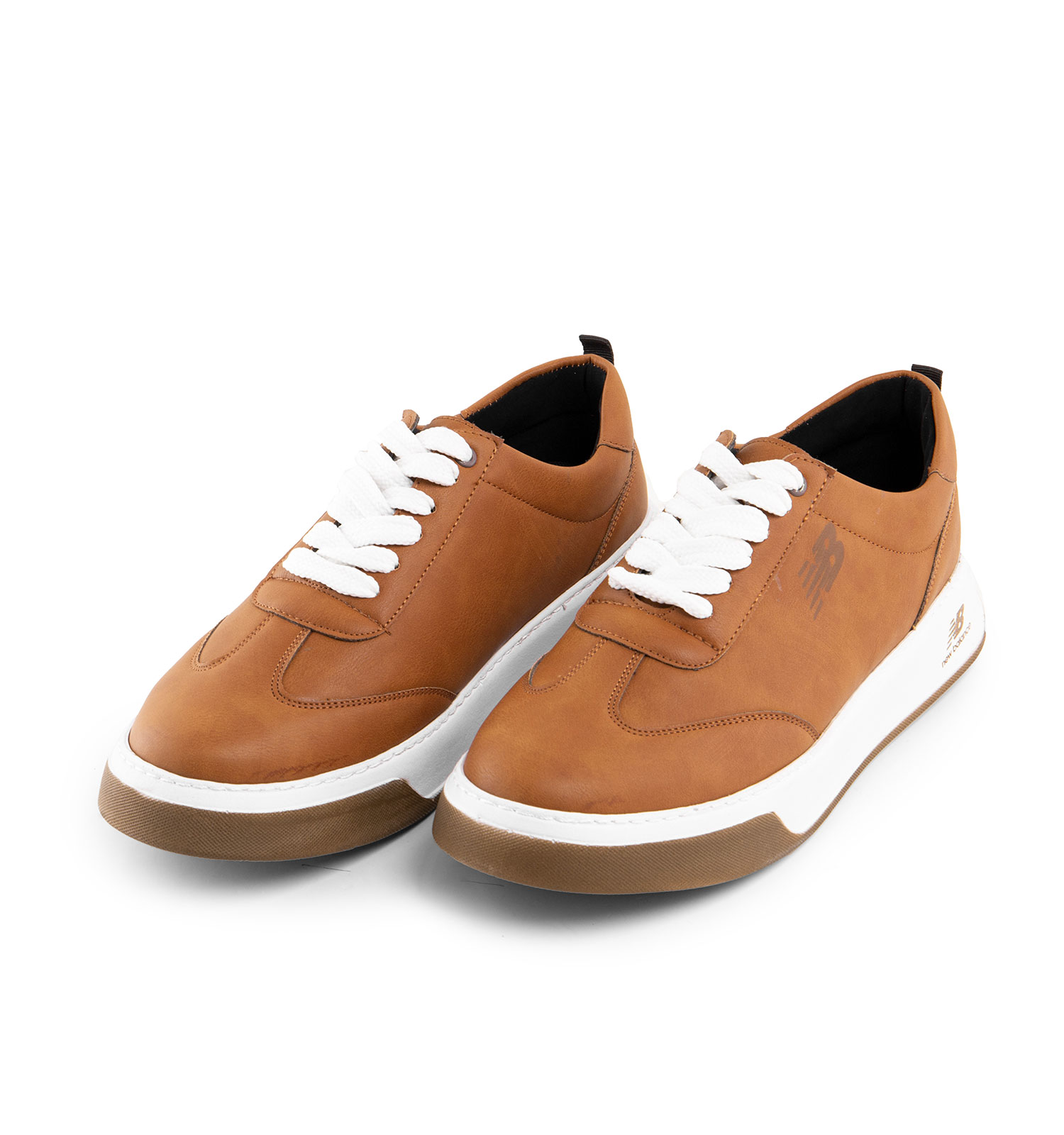 کفش اسپرت New Balance مردانه عسلی بندی مدل 43413