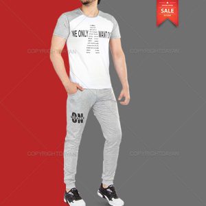 ست تیشرت شلوار CN (خاکستری)