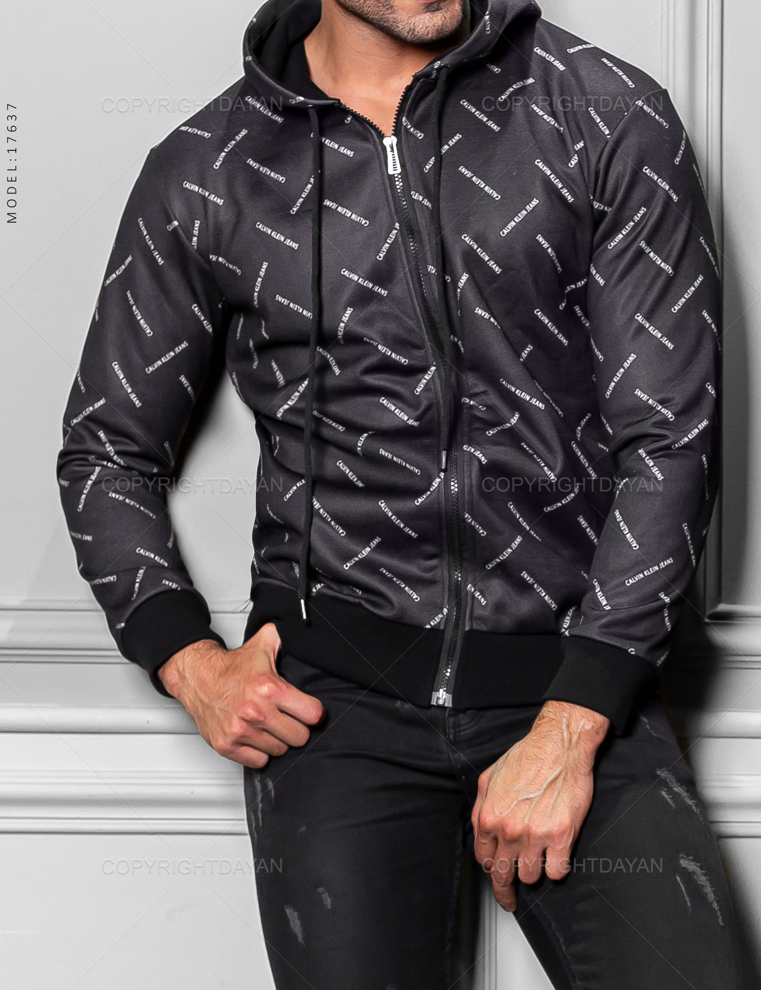 ست دونفره سویشرت Calvin Klein مدل 17637