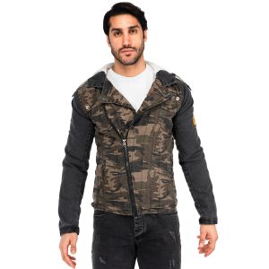 کاپشن کتان مردانه چریکی Stark مدل 40646