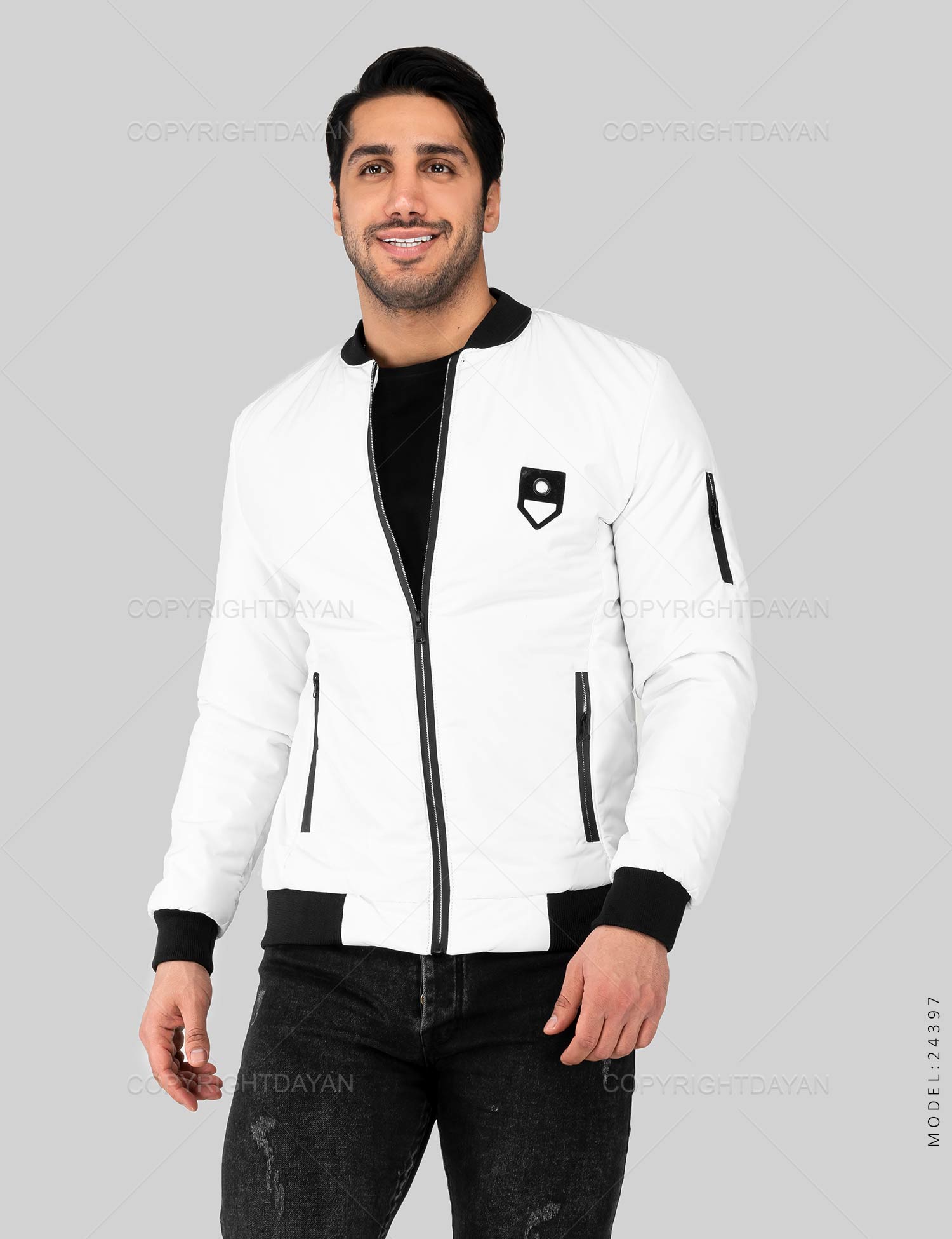 کاپشن خلبانی مردانه Benson مدل 24397