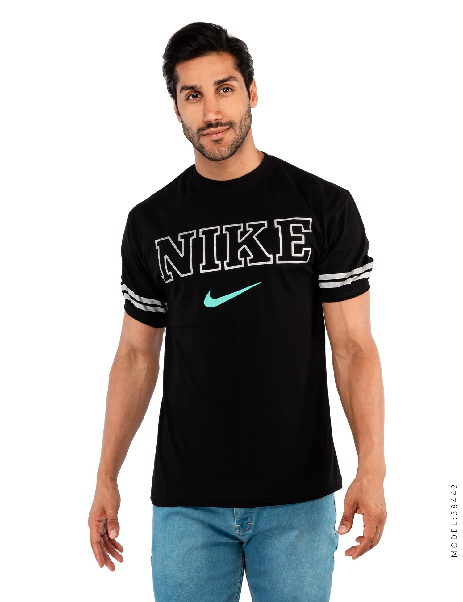 تیشرت مردانه یقه گرد Nike مدل 38442